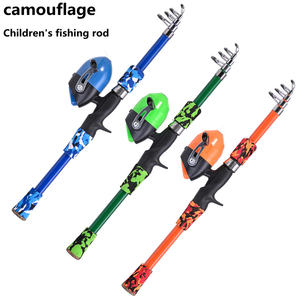 Fishing Rod Ice - Canna da pesca per bambini mimetica