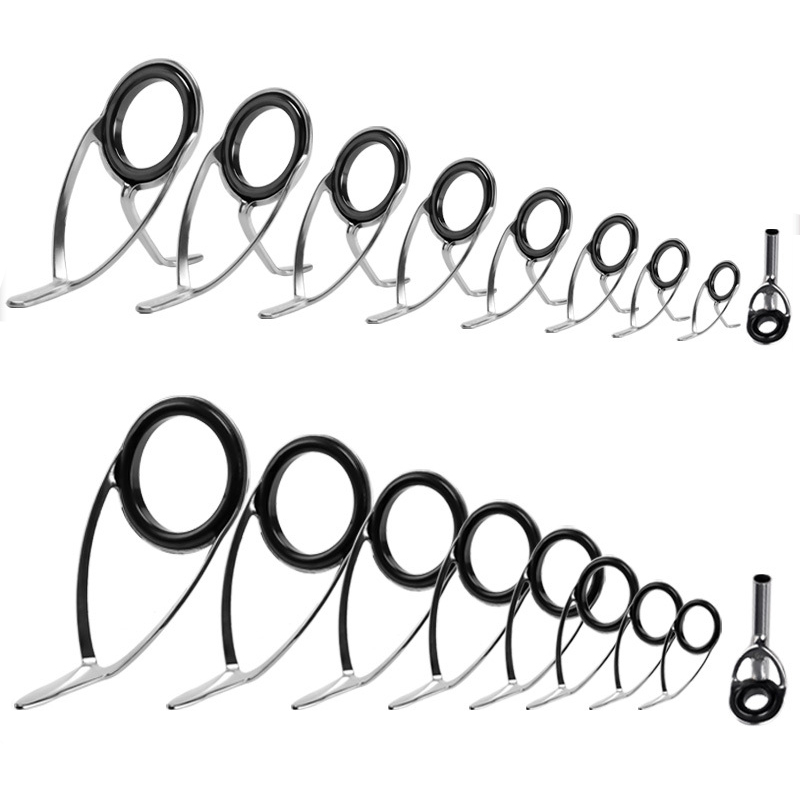 Fishing Rod Building Kit - 9 pezzi guide per canna da