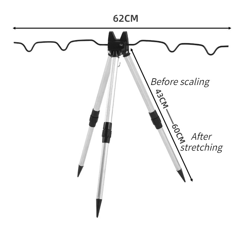 1 SET Supporto Telescopico in  - Fishing Rod Telescopic recensione e prezzo
