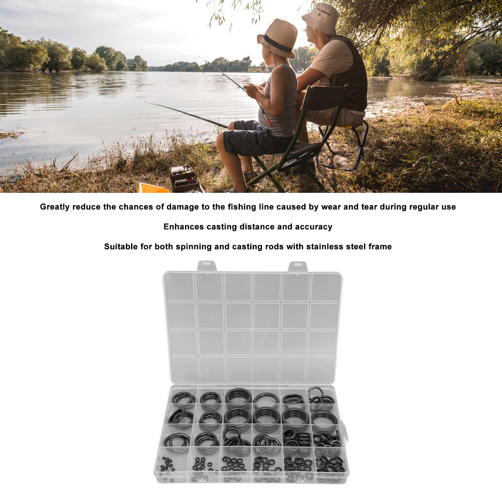 Kit di riparazione guida per c - Fishing Rod Building Kit recensione e prezzo