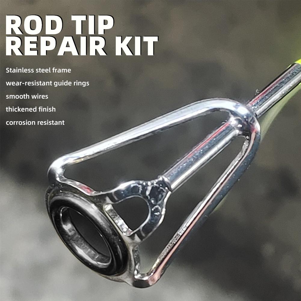 Kit di Riparazione per Cime di - Fishing Rod Guide Replacement recensione e prezzo