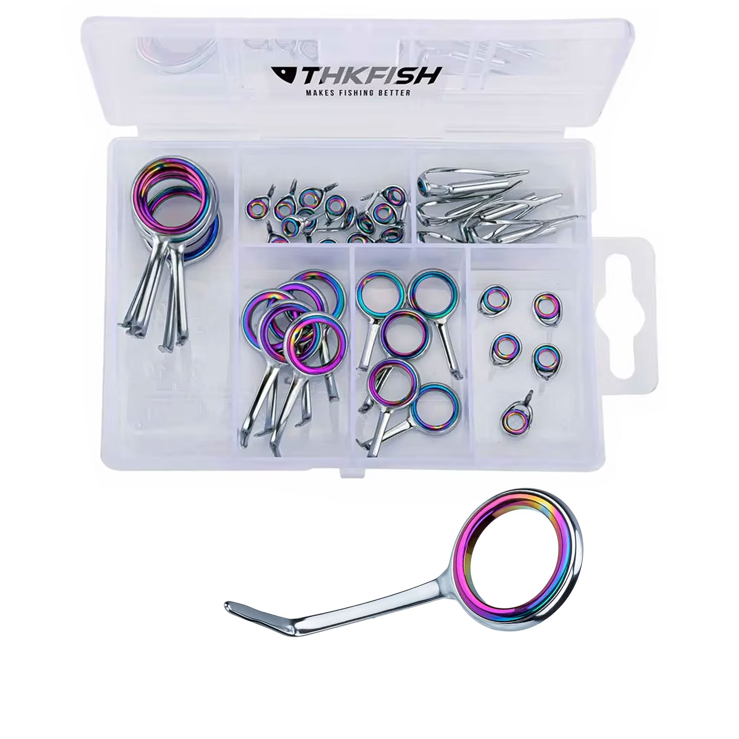40 pz colorato canna da pesca  - Fishing Rod Building Kit recensione e prezzo