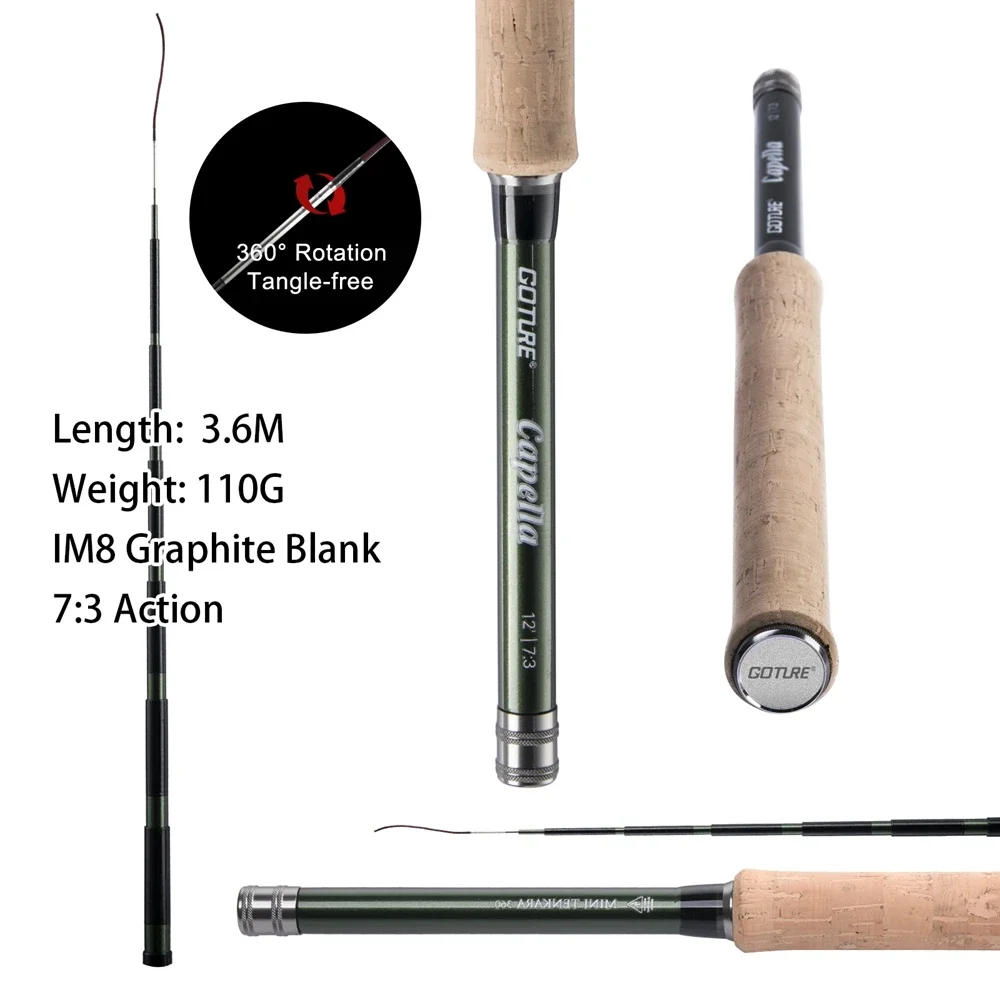 Goture Combo Canna da Pesca a  - Fishing Rod Building Kit recensione e prezzo
